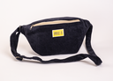 Sac banane en velours gris Amnesty