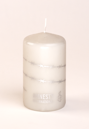 [1172] Bougie classique grise